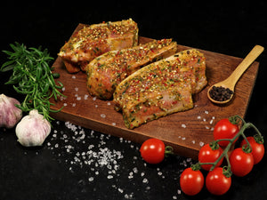 Garlic Pork Belly Rib Chops (1kg)