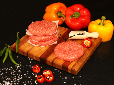 Jalapeno Beef Burgers (Pack of 4)